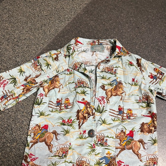 Silverado Jackets & Blazers - Western Cowboy Print Blazer